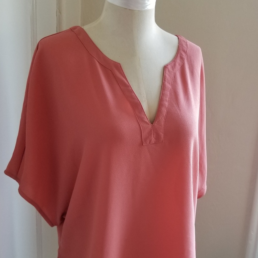 Pink Tunic Style Top - Picture 2 of 5